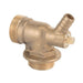 Prima Plus Compression drain Elbow 22mm x 3/4" male - Getplumb