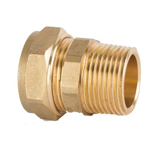 Prima Plus Compression Elbow 15mm x 1/2" male taper - Getplumb