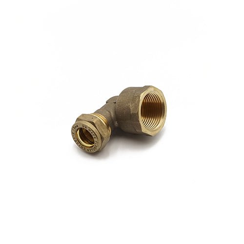 Prima Plus Compression Elbow 15mm x 3/4" female - Getplumb