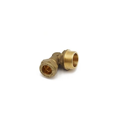 Prima Plus Compression Elbow 15mm x 3/4" male - Getplumb