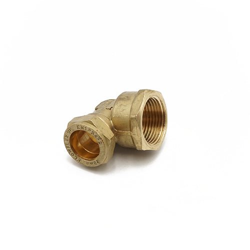 Prima Plus Compression Elbow 22mm x 1" female - Getplumb