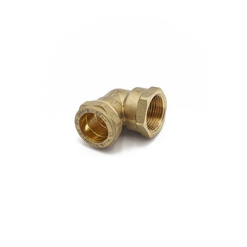 Prima Plus Compression Elbow 28mm x 1" female - Getplumb