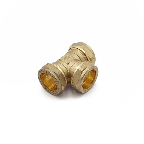 Prima Plus Compression equal tee 28mm - Getplumb