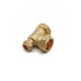 Prima Plus Compression reduced tee 28 x 15 x 28mm - Getplumb