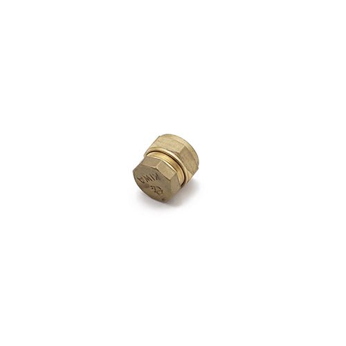 Prima Plus Compression stop end 15mm - Getplumb