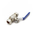 Primaflow QLC Blue Lever Ball Valve PN25 15mm CxC WRAS Approved for Reliable Flow Control - Getplumb