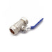 Primaflow QLEC Economy Blue Lever Ball Valve 22mm for Reliable Flow Control - Getplumb