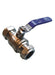 Primaflow QLF Blue Lever Ball Valve PN25 1/2" FxF WRAS Approved for Reliable Flow Control - Getplumb