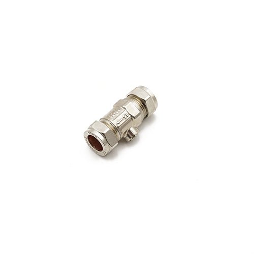 Primaflow QQH Iso Valve 15mm Chrome - Heavy Pattern for Durable Flow Control - Getplumb
