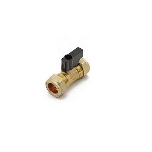 Primaflow QQL Iso Valve 15mm Brass with Lever for Easy Flow Control - Getplumb