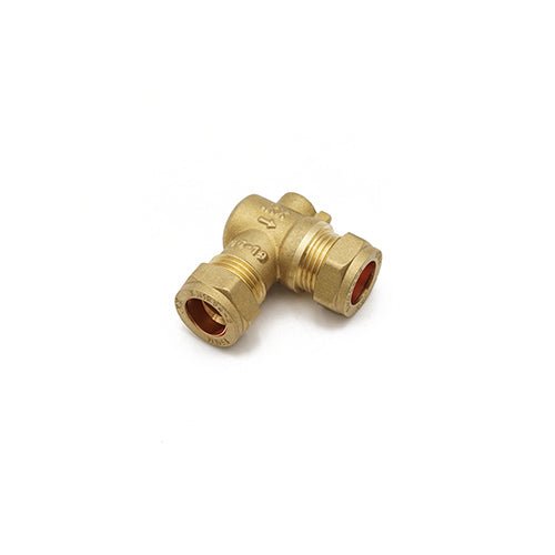Primaflow QQM 15mm Angle Isolation Valve – Brass Flow Control BLA155C - Getplumb