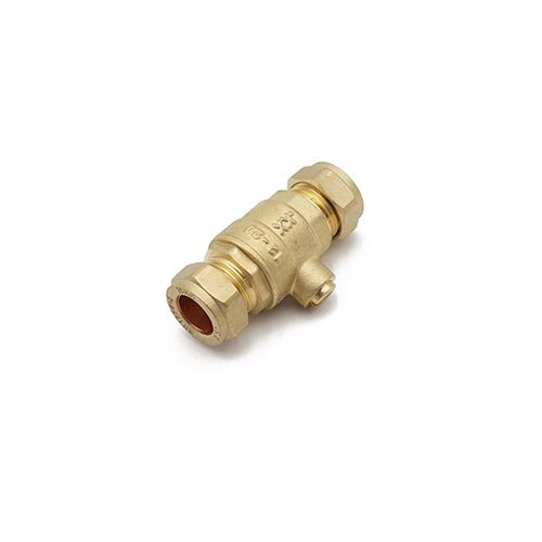 Primaflow QQM Iso Valve 15mm Brass - Full Flow for Efficient Water Control - Getplumb