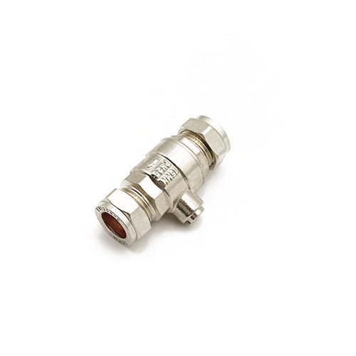Primaflow QQM Iso Valve 15mm Chrome - Full Flow for Efficient Water Control - Getplumb