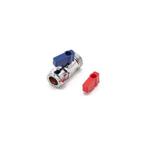 Primaflow QW Wash Mac Valve Straight - Full Flow CP for Efficient Water Control - Getplumb