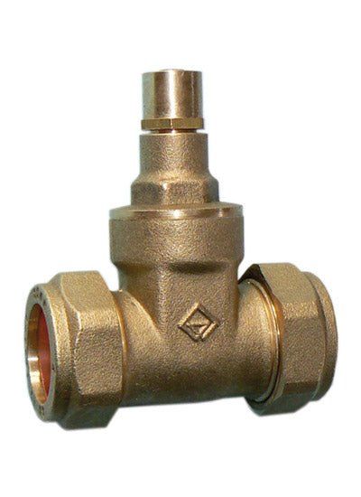 Primaflow VGLE Brass L/S Gate Valve 22mm - Economy for Cost - Effective Flow Control - Getplumb
