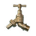 Primaflow VHBT Chrome Bib Tap 1/2" EN1213 for Stylish and Reliable Water Control - Getplumb
