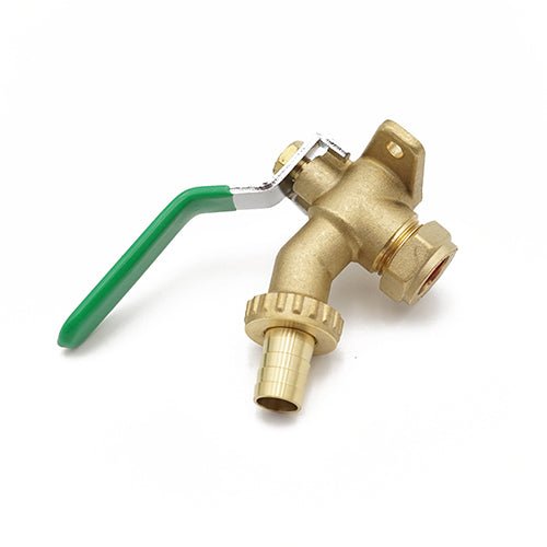 Primaflow VHBW Hose Union Bib with Wall Plate for Secure Installation - Getplumb