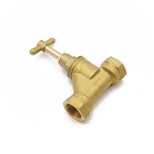 Primaflow VSFZ DZR Stopcock F x F 1" - EN1213 Certified for Reliable Water Control - Getplumb