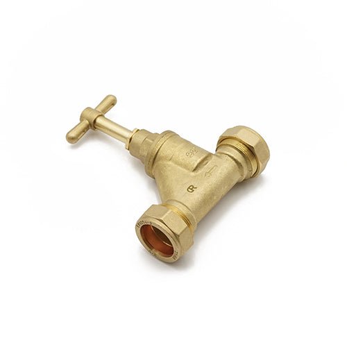 Primaflow VSP DZR Poly Stopcock P x P 32mm - EN1213 Certified for Reliable Water Control - Getplumb