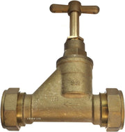 Primaflow VSP DZR Poly Stopcock P x P 32mm - EN1213 Certified for Reliable Water Control - Getplumb