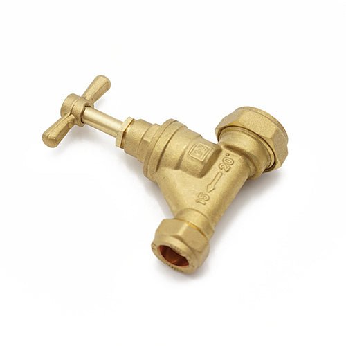 Primaflow VSPZ DZR Poly Stopcock P20mm x 15mm - EN1213 Certified for Reliable Water Control - Getplumb