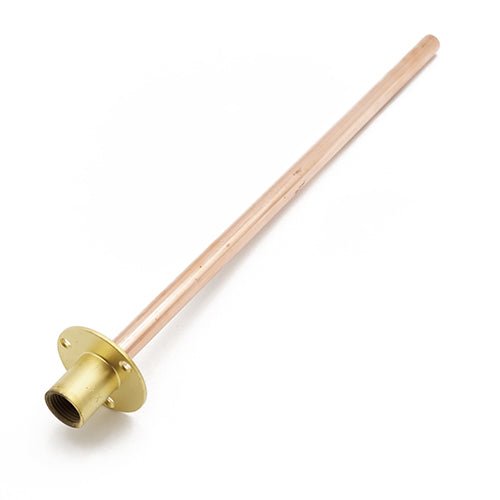 Primaflow Wall Plate 1/2" with 15mm Copper Tube x 350mm for Secure Installation - Getplumb