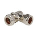 QQM Angle Pattern Isolation Valve 15 mm Chrome Plated Brass – Full Flow - Getplumb