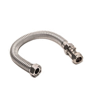 Ridgeline 15mm ISO x 1/2" Female 300mm Full Bore Flexible Connector - Getplumb