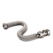 Ridgeline 15mm ISO x 1/2" Female 300mm Full Bore Flexible Connector - Getplumb