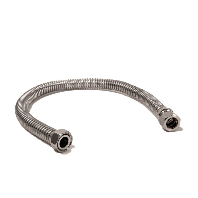 Ridgeline 15mm x 1/2" Female 500mm Full Bore Flexible Connector - Getplumb