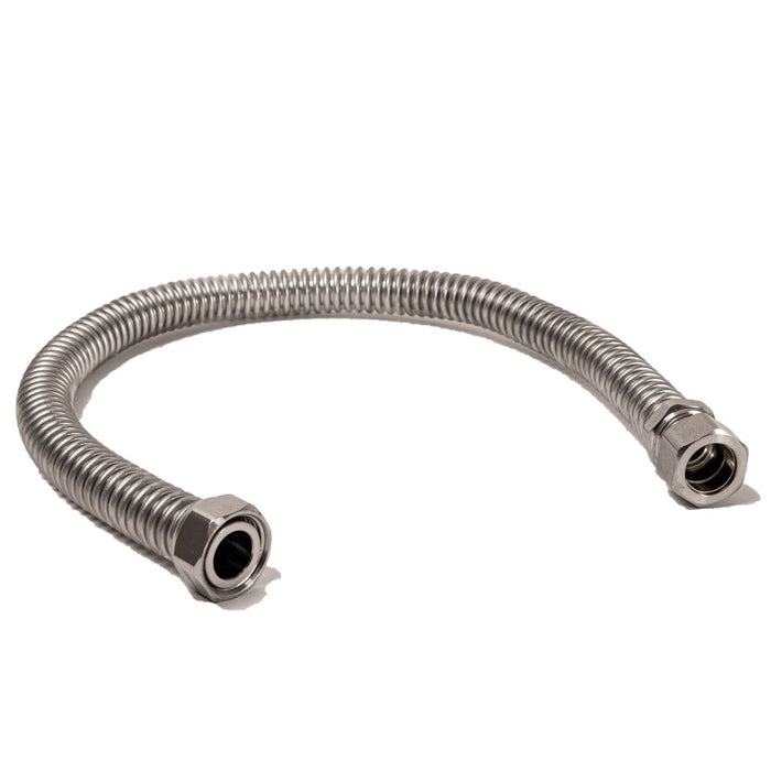 Ridgeline 22mm x 3/4" Female 500mm Full Bore Flexible Connector - Getplumb