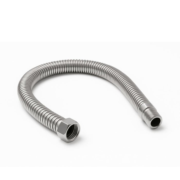 Ridgeline 3/4" Female x 3/4" Male 500mm Full Bore Flexible Connector - Getplumb