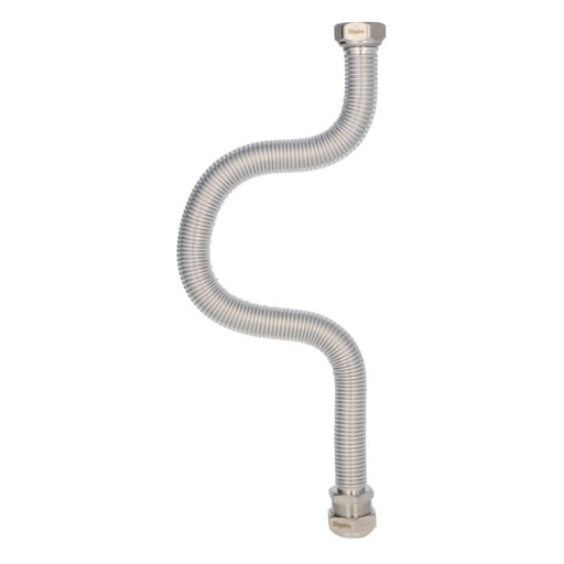 Ridgeline Flexi Connector M8 Tap Connector x 15mm Compression - 300mm CSST for Reliable Plumbing - Getplumb