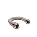 Ridgeline Flexi Connector M8 Tap Connector x 15mm Compression - 300mm CSST for Reliable Plumbing - Getplumb