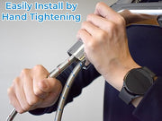 Ridgeline (Pair) 8mm Male x 1/2" Female 500mm CSST Flexible Connector for Efficient Plumbing - Getplumb