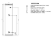 RM Cylinders Stelflow Slimline Direct Unvented 210L Cylinder TRSMVD - 0210SFC - Getplumb