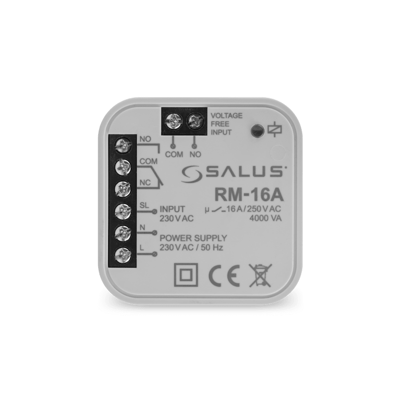 Salus RM - 16A Relay Module – 16A Switching for Boilers, Pumps & UFH - Getplumb