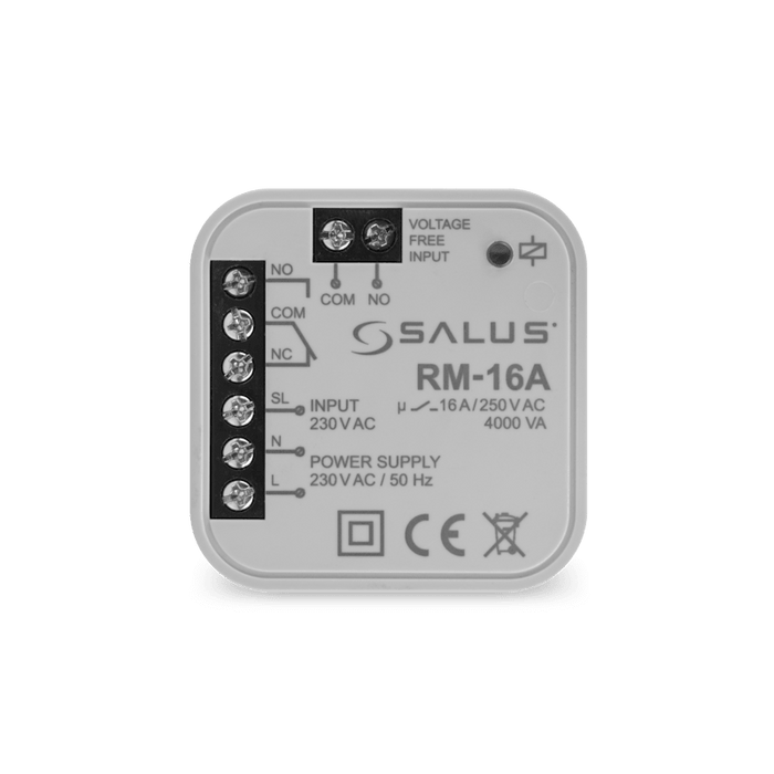 Salus RM - 16A Relay Module – 16A Switching for Boilers, Pumps & UFH - Getplumb