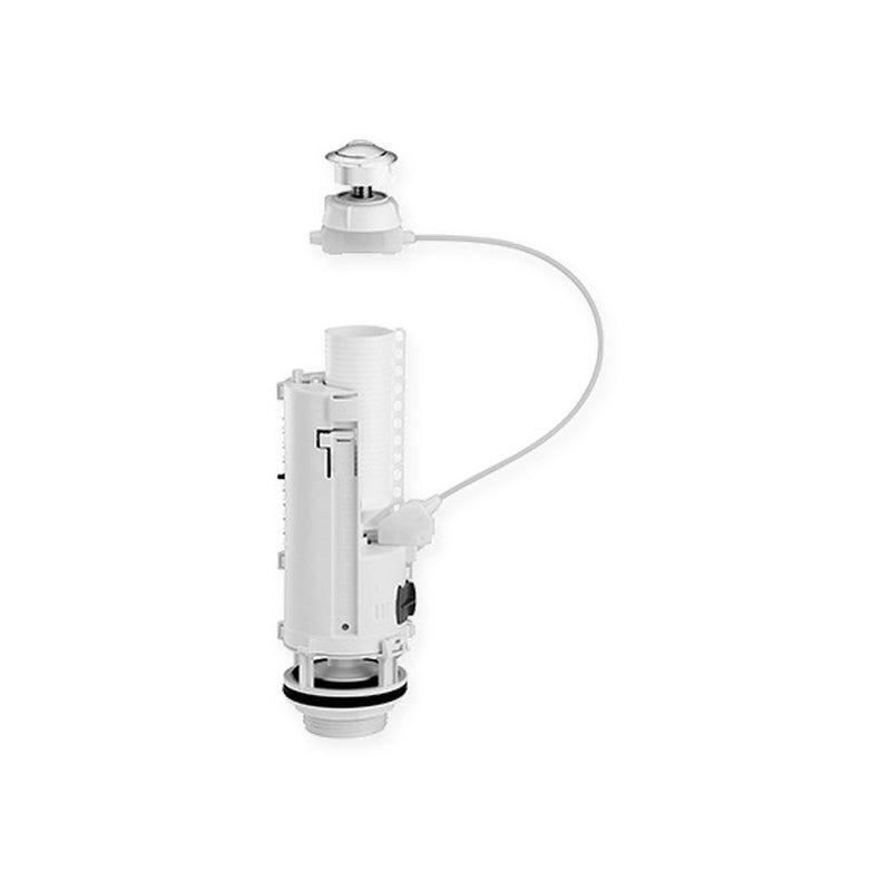 Siamp Optima 50 Cable-Operated Dual WC Flush Valve - 1.5in and 2in Outlet