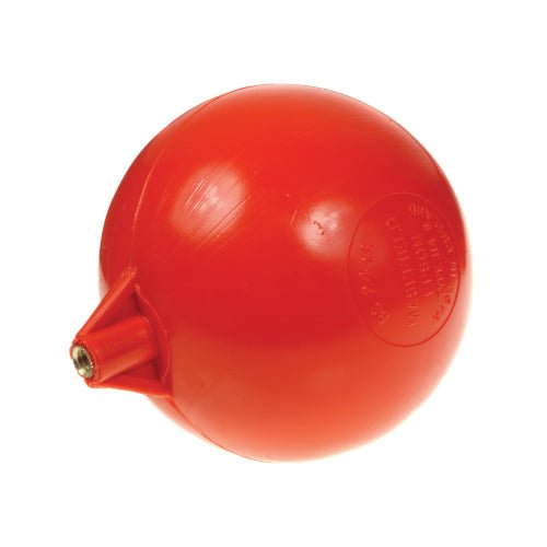 Spherical Plastic Float - 12" Diameter x 5/8" - Durable Solution for Water Level Control - Getplumb
