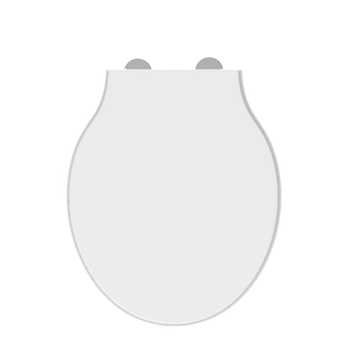 Tavistock Marston Soft Slim Secure Fix Toilet Seat 376MM (w) X 452MM — TS1255S-SF - Getplumb