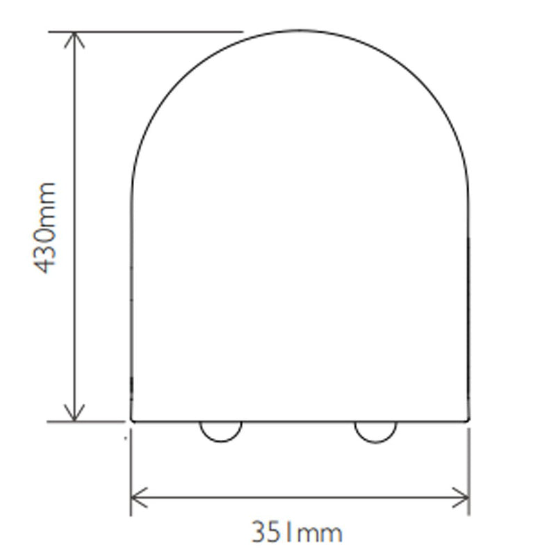 Tavistock Off Compass Round Seat SC Slim Secure Fix Seat — TS1155S-SF - Getplumb