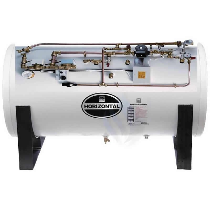Telford Tempest Horizontal Stainless Steel Indirect 300L Unvented Cylinder - TSMI300H - Getplumb