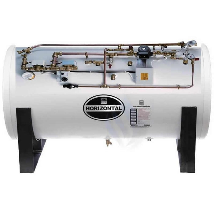 Telford Tempest Horizontal Stainless Steel Indirect 300L Unvented Cylinder - TSMI300H