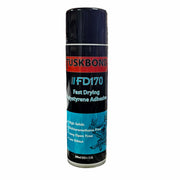 Tuskbond FD170 Fast Drying Polystyrene Spray Adhesive 500ml – Ideal for Underfloor Heating Systems - Getplumb
