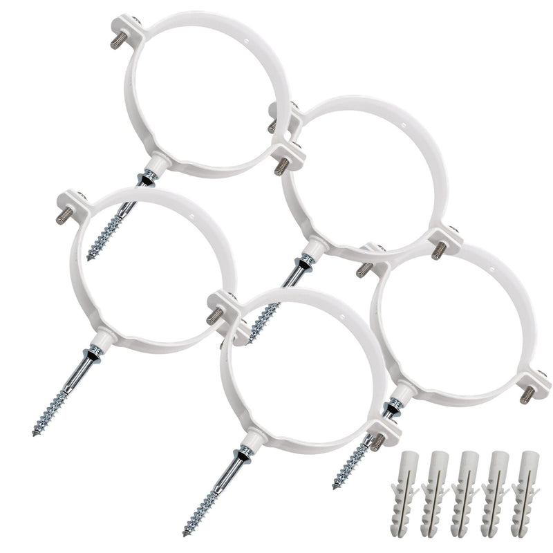 Vaillant 125mm Flue Support Clips (pack of 5) - 303616 - Getplumb
