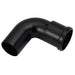 Vaillant 87° Plume Elbow DN60 Black - 0020219543 - Durable Venting Fitting - Getplumb