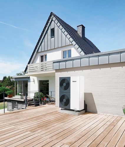 Vaillant aroTHERM plus 10kW Air Source Hybrid Heat Pump - Getplumb