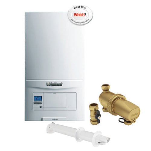 Vaillant ecoFIT Pure 830 Combi Boiler/Flue/Filter - Getplumb