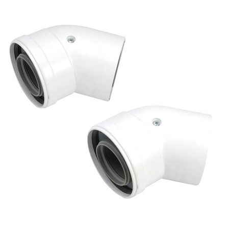 Vaillant Ecotec Commercial 45 Deg Elbow - Getplumb